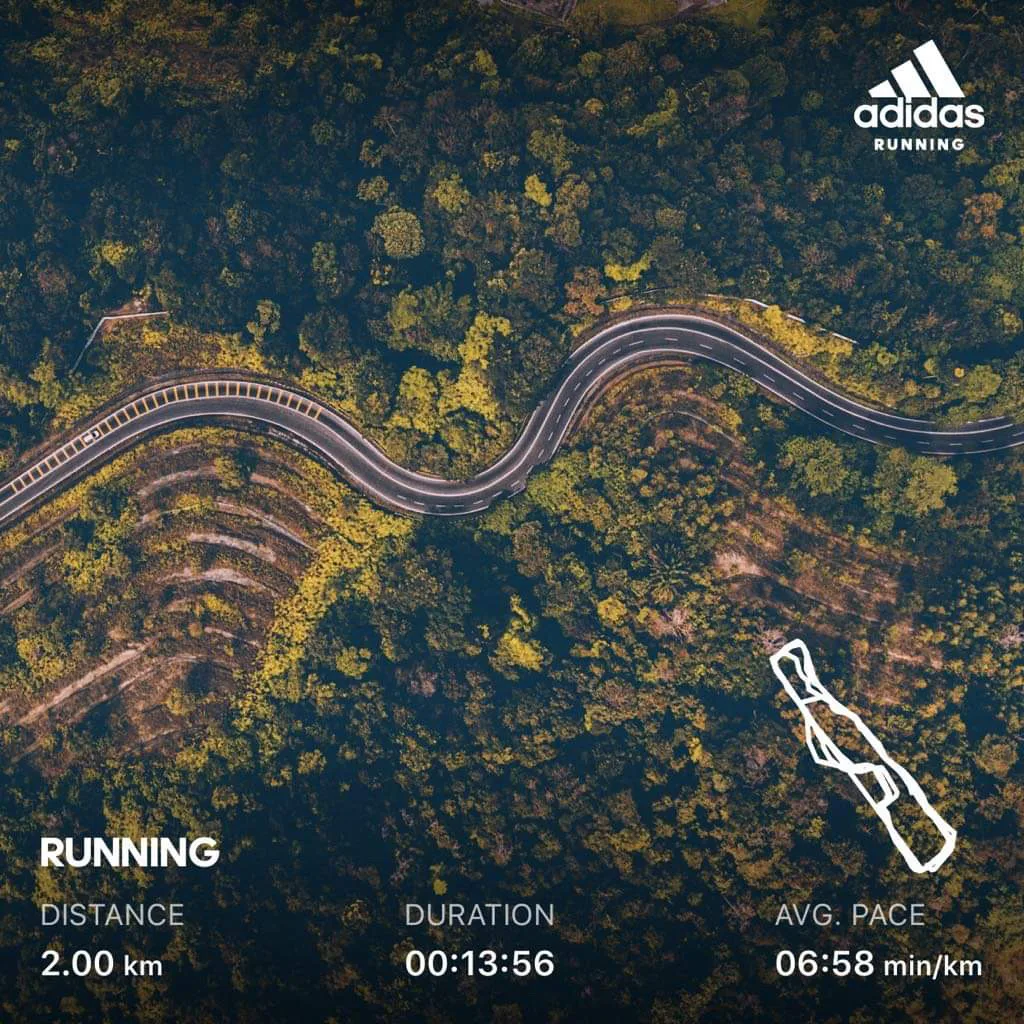 avg. pace sau 1 tuần làm mình giựt cả mình !